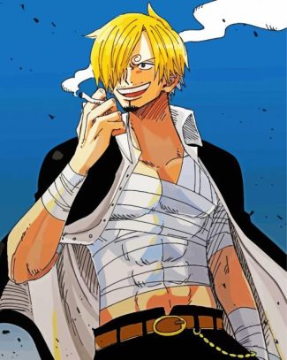 Vinsmoke Sanji Illustration diamond painting