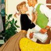 Vintage Young Couple diamond painting