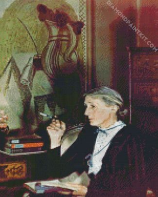 Virginia Woolf diamond painting