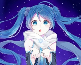 Vocaloid Hatsune Miku diamond painting