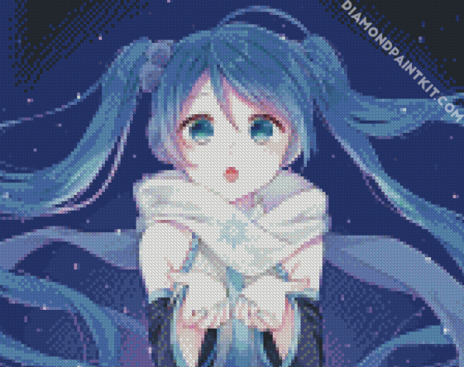 Vocaloid Hatsune Miku diamond painting