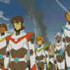 Voltron Legendary Defender diamond painting