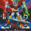 Voltron Pop Art Poster diamond painting