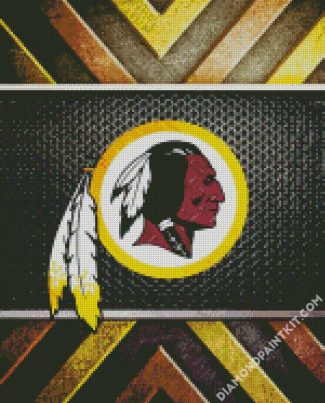 Washington Redskins Logo diamond painting