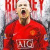 Wayne Rooney Player Art diamond painting