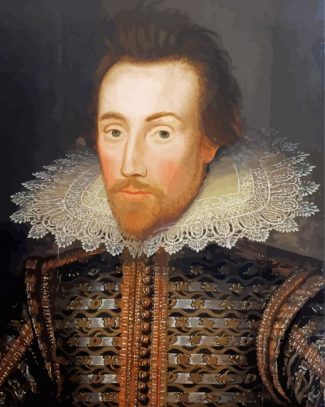 William Shakespeare diamond painting