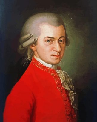 Wolfgang Amadeus Mozart diamond painting