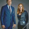 X Files Movie Characters diamond painting