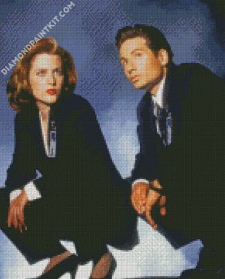 X Files Movie diamond painting