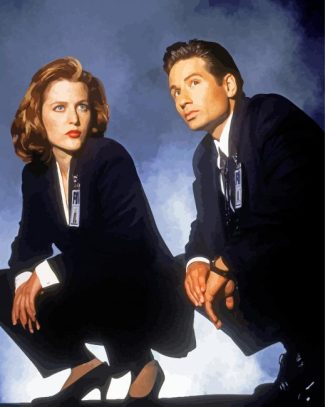 X Files Movie diamond painting