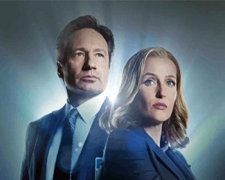 X Files diamond painting