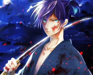 Yato Noragami Anime diamond painting