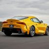 Yellow Toyota Supra Car diamond painting