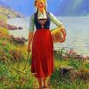 Young Norwegian Girl diamond painting