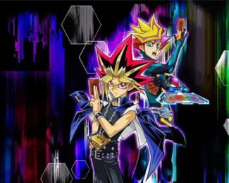 Yu Gi Oh Characters Diamond painting