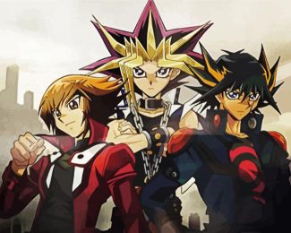 Yu Gi Oh Manga Anime Character diamond painting