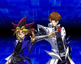 Yu Gi Oh And Seto Kaiba Characters diamond painting