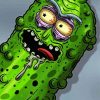 Zombie Pickle diamond painting