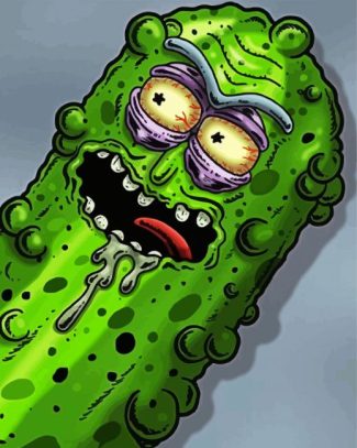 Zombie Pickle diamond painting