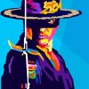 Zorro Pop Art diamond painting