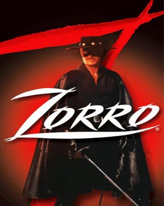 Zorro Poster diamond painting