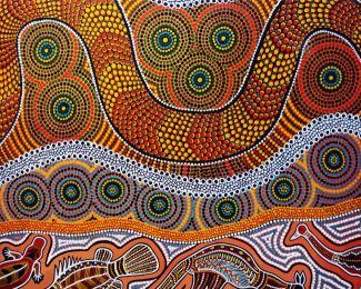 Aboriginal Art diamond painting