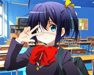 Adorable Rikka Takanashi diamond painting