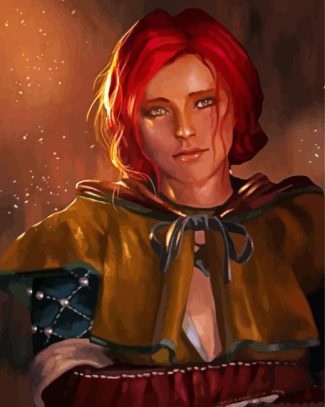 Aesthetic Triss diamond painting