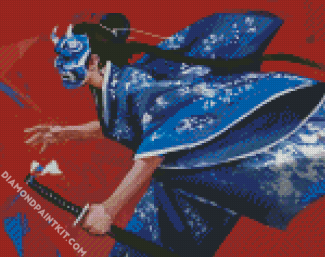 Aesthetic Aikido Warrior diamond painting