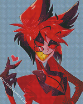 Aesthetic Alastor diamond painting