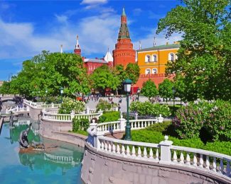 Aesthetic Alexander Garden Russia diamond painting