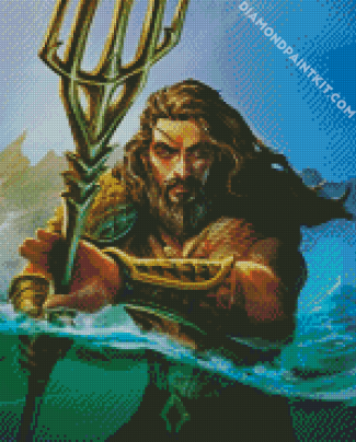 Aesthetic Aquaman Art diamond painting