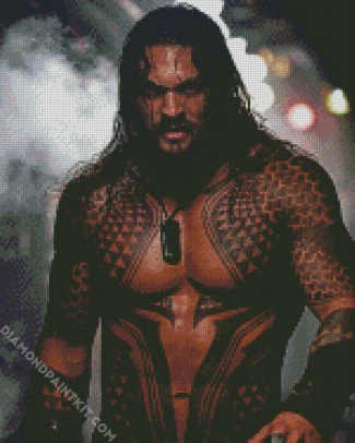 Aesthetic Aquaman Movie diamond painting