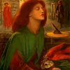 Aesthetic Beata Beatrix Rossetti diamond painting