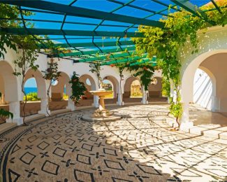 Aesthetic Kallithea Springs Rhodes diamond painting