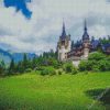 Aesthetic Peles Castle Sinaia diamond painting