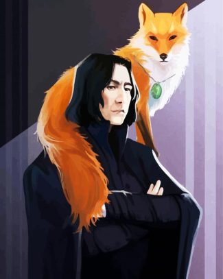 Aesthetic Professor Servus Snape diamond painting