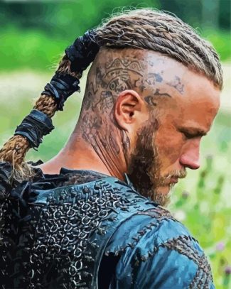 Aesthetic Ragnar Lothbrok diamond painting