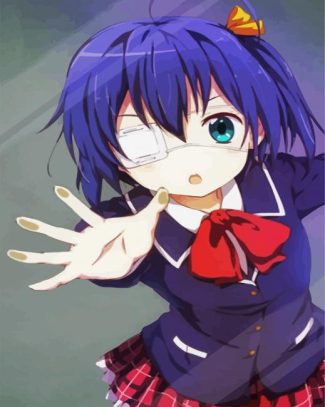 Aesthetic Rikka Takanashi diamond painting