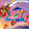 Aesthetic Roadrunner Cartoon diamond painting