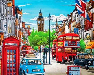 Aesthetic Routemaster Art diamond painting