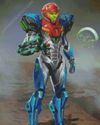 Aesthetic Samus diamond painting