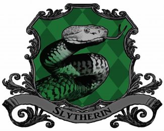 Aesthetic Slytherin diamond painting