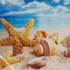 Aesthetic Starfishes diamond painting