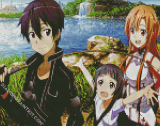 Aesthetic Sword Art Online diamond painting