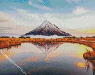 Aesthetic Taranaki diamond painting