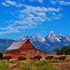 Aesthetic Teton County Wyoming diamond painting