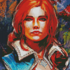 Aesthetic Triss Merigold diamond painting