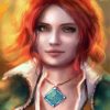 Aesthetic Triss diamond painting