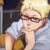 Aesthetic Tsukishima Illustration diamond painting